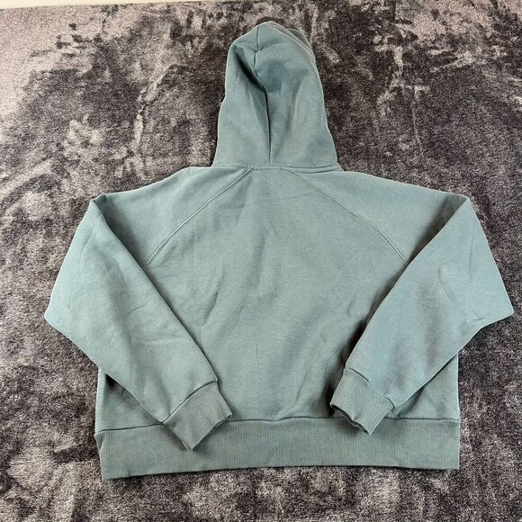 Vuori Restore Half Zip Hoodie Women's XL Sweatshirt Fleece Pullover Blue - Picture 9 of 12